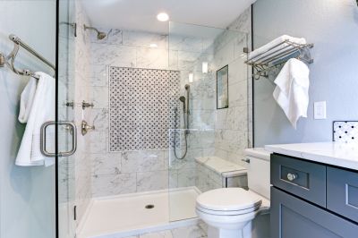 Spacious Shower Area